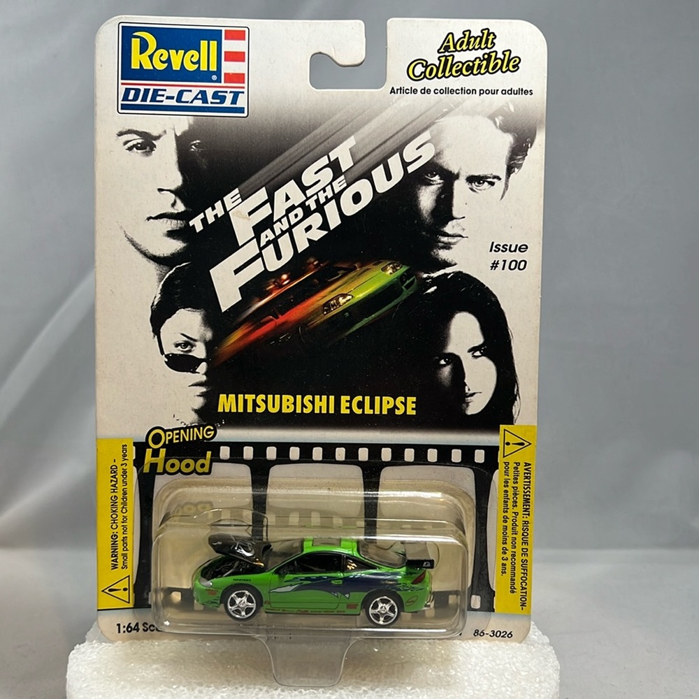 Revell Die Cast Mitsubishi Eclipse from The Fast and Furious 1:64 Scale
